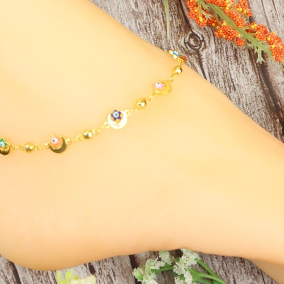 "Dainty Anklet for Women – Elegant Everyday Jewelry & Perfect Gift | MLCRC1724 - Picture 7 of 10